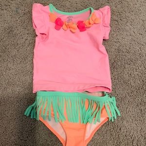 Carters two piece swim suit